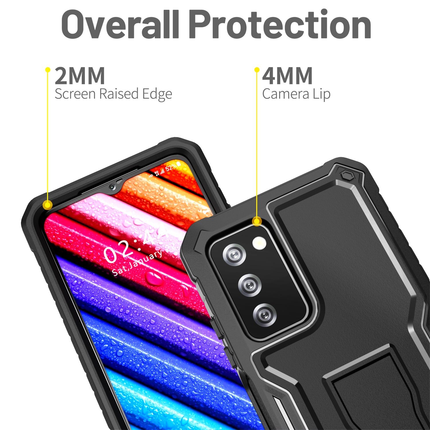 FITO for Samsung Galaxy A03S 5G Case, Dual Layer Shockproof Heavy Duty – FITO Case FITO for Samsung Galaxy A03S 5G Case, Dual Layer Shockproof Heavy Duty – FITO Case