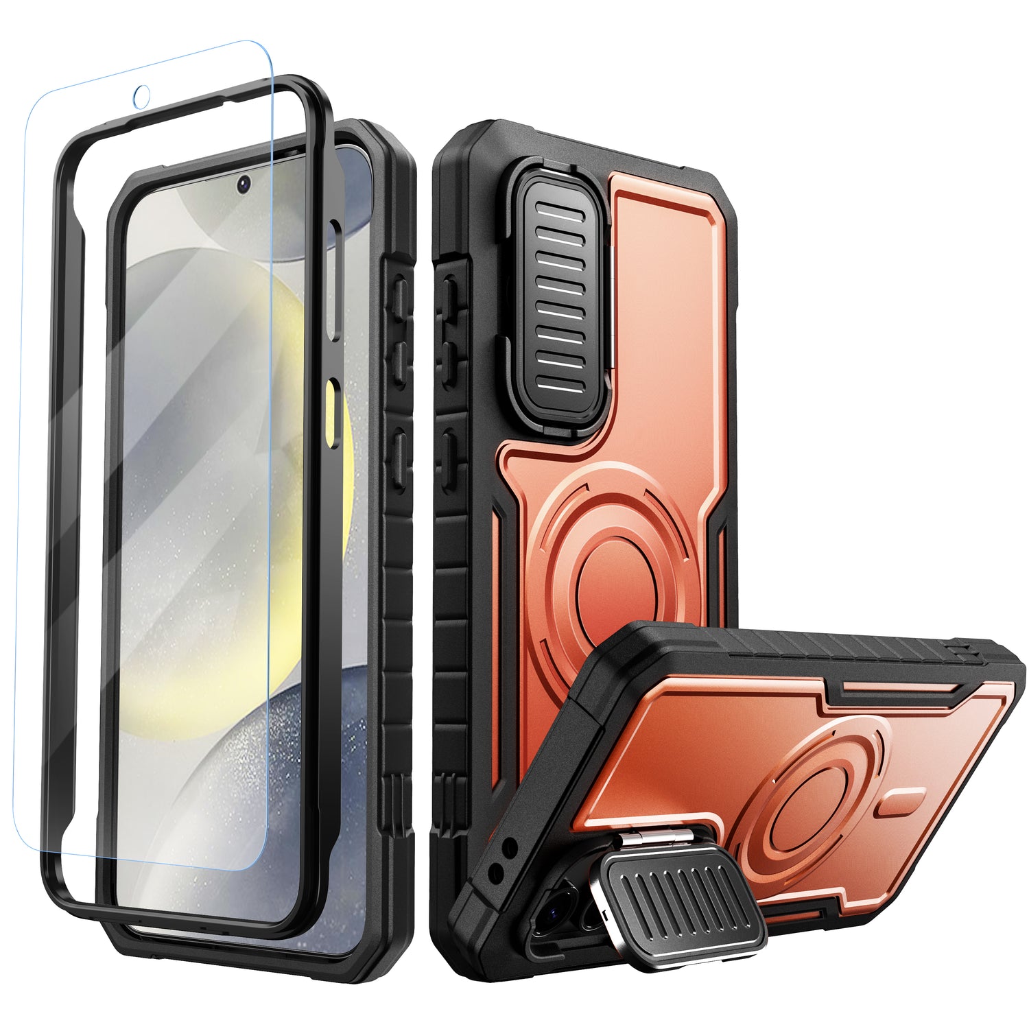 FITO for Samsung Galaxy S24 FE Case with Screen Protector, Military Gr FITO Case FITO for Samsung Galaxy S24 FE Case with Screen Protector, Military Gr FITO Case
