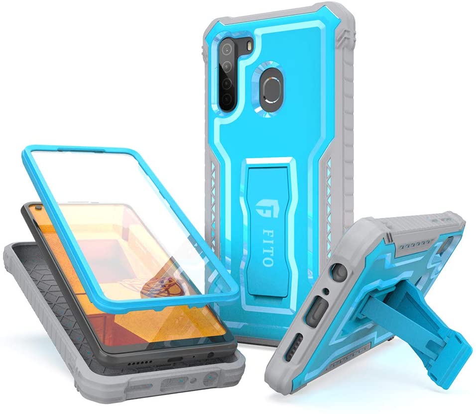 FITO Samsung Galaxy A21 Case, Dual Layer Shockproof Heavy Duty Case wi – FITO Case FITO Samsung Galaxy A21 Case, Dual Layer Shockproof Heavy Duty Case wi – FITO Case